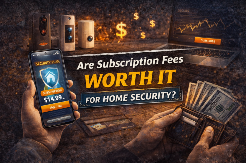 Are Subscription Fees Worth It for Home Security