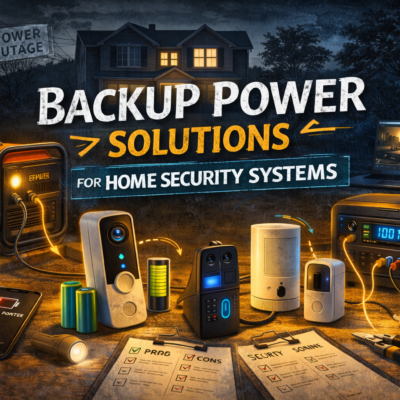 Backup Power Solutions for Home Security Systems