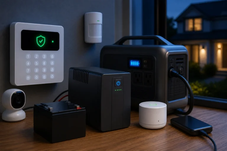 Backup Power Solutions for Home Security Systems