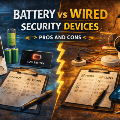 Battery vs Wired Security Devices Pros and Cons