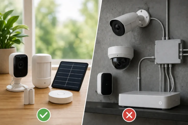 Battery vs Wired Security Devices Pros and Cons
