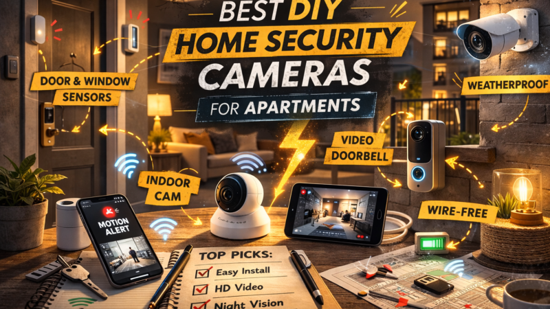 Best DIY Home Security Cameras for Apartments