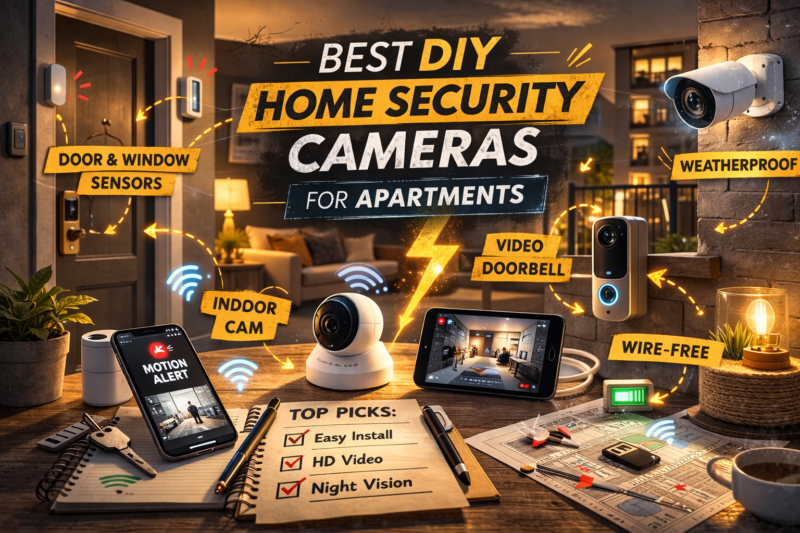Best DIY Home Security Cameras for Apartments