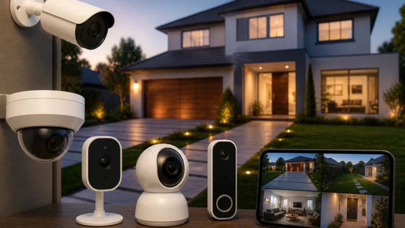 Home Security Cameras Explained Types, Features, and Use Cases