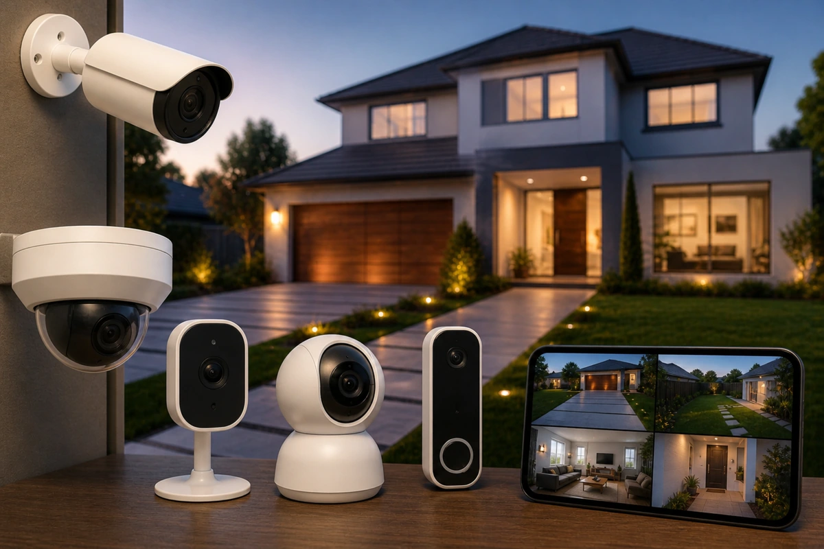 Home Security Cameras Explained Types, Features, and Use Cases