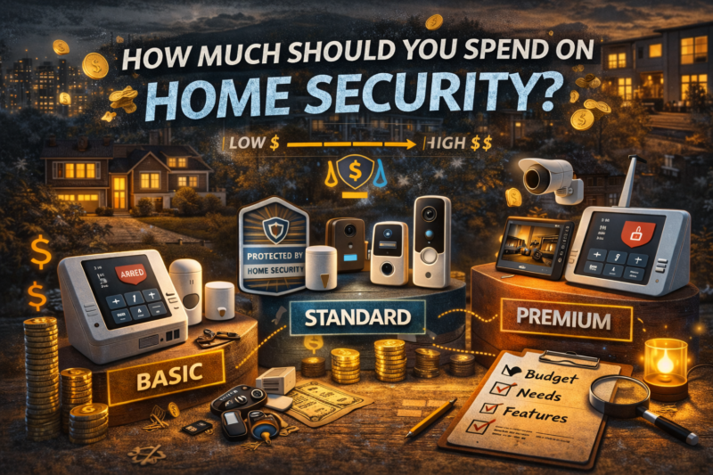 How Much Should You Spend on Home Security