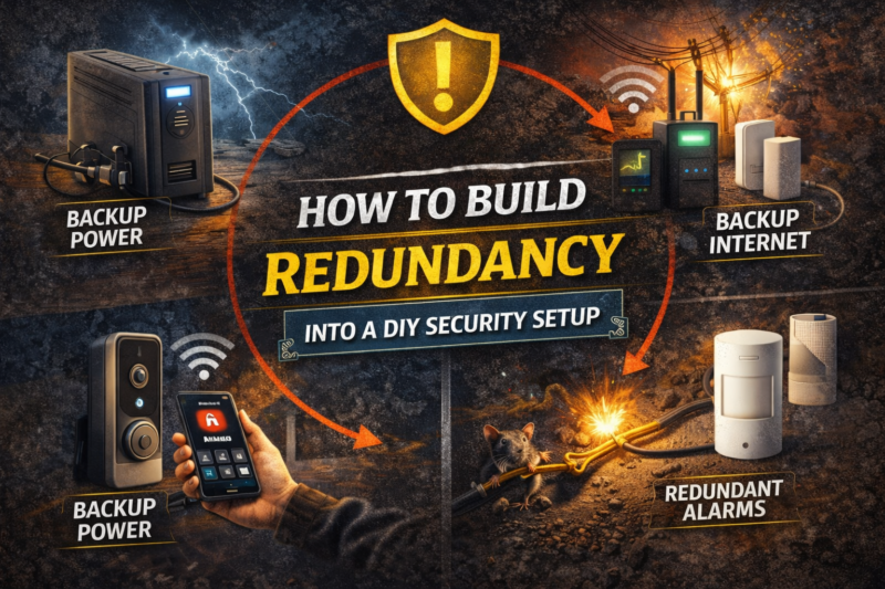 How to Build Redundancy Into a DIY Security Setup