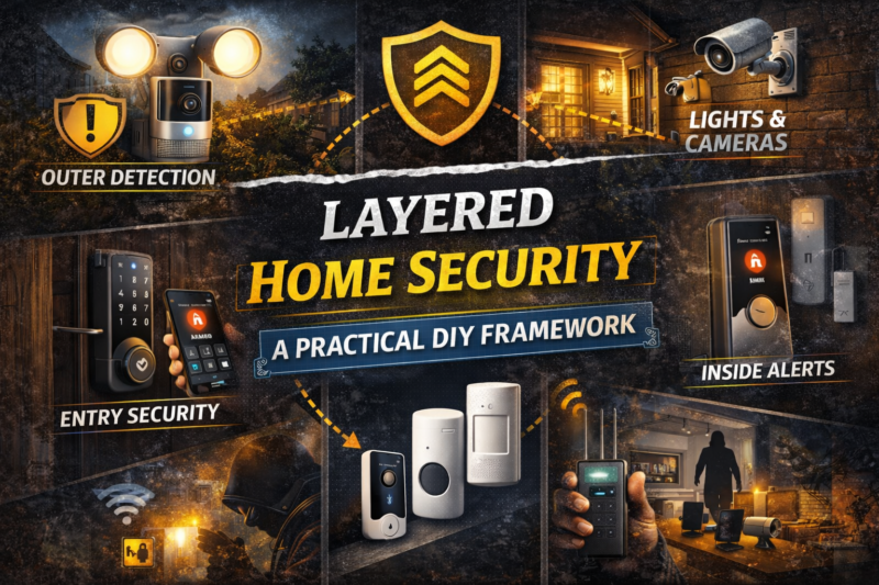 Layered Home Security A Practical DIY Framework