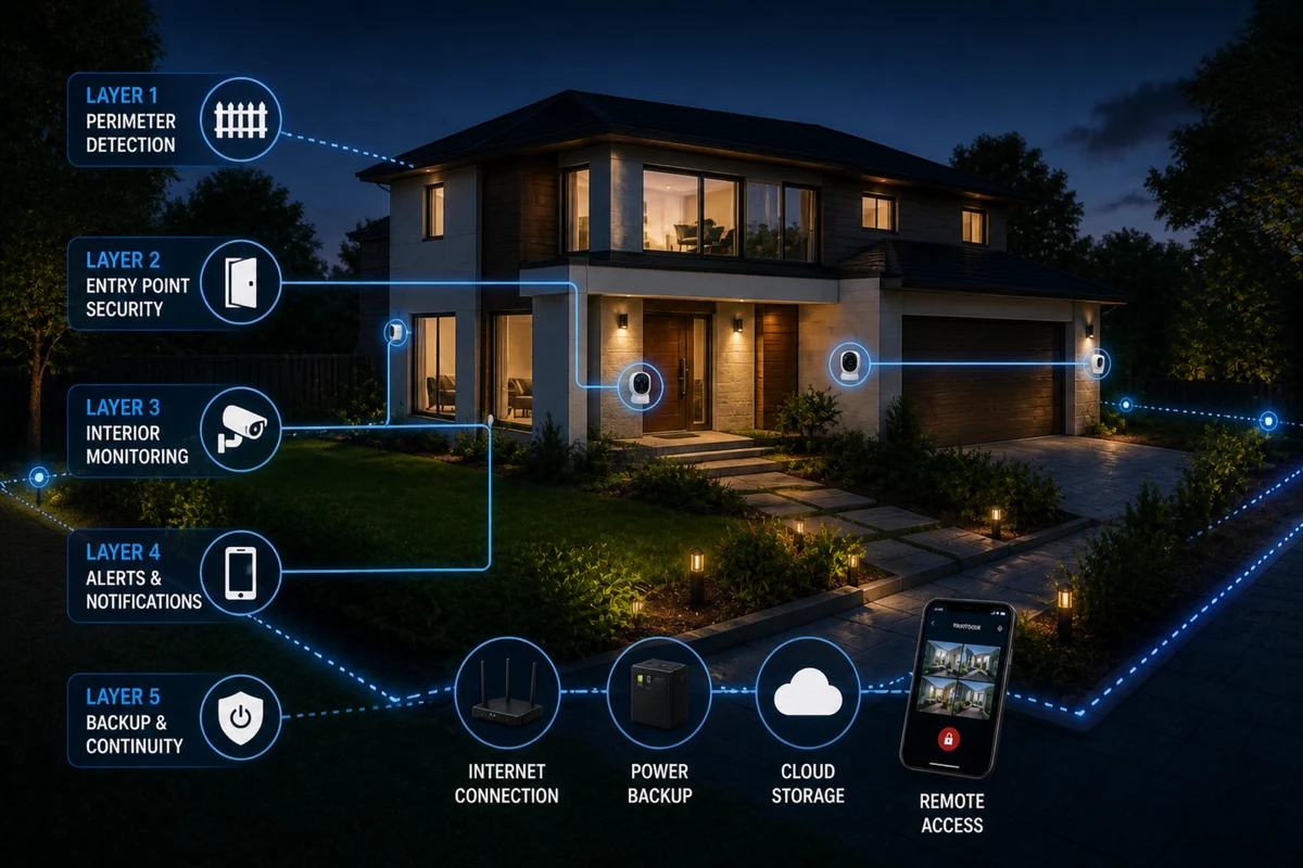 Layered Home Security A Practical DIY Framework