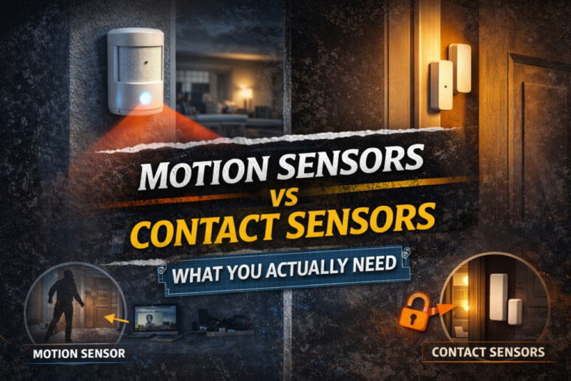Motion Sensors vs Contact Sensors What You Actually Need