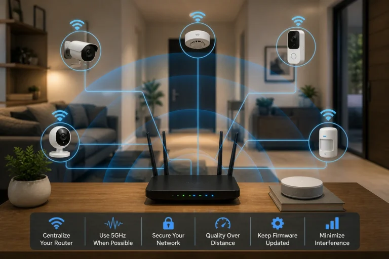 Optimizing Wi-Fi for Home Security Devices