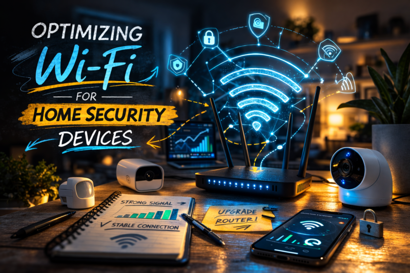 Optimizing Wi-Fi for Home Security Devices