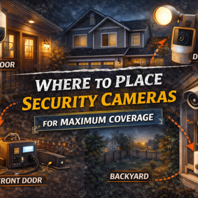 Where to Place Security Cameras for Maximum Coverage