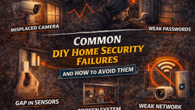 Common DIY Home Security Failures and How to Avoid Them