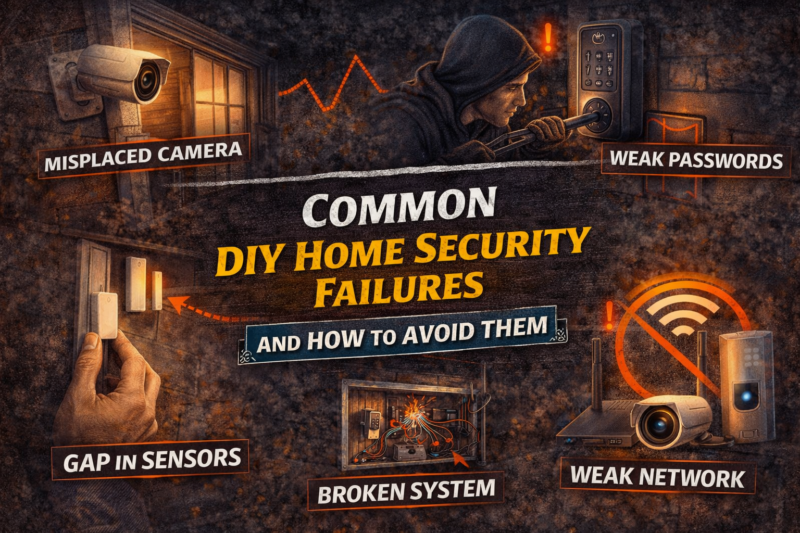 Common DIY Home Security Failures and How to Avoid Them