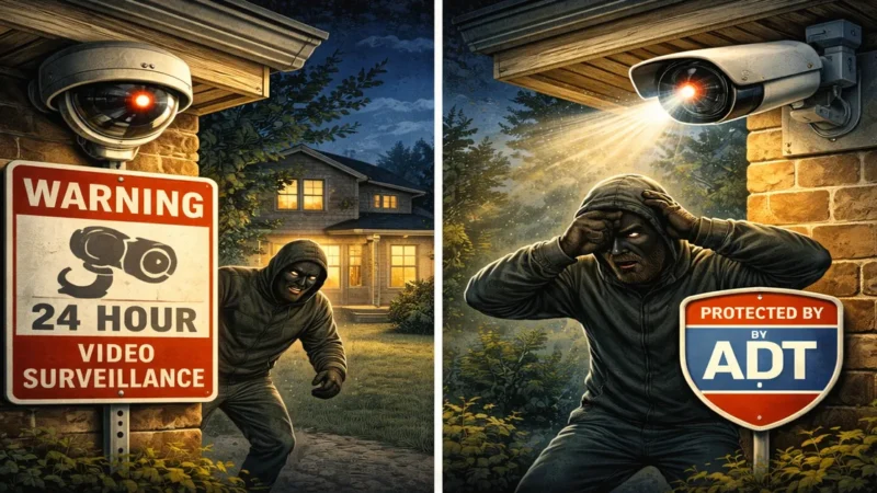 Do Fake Cameras and Security Signs Actually Work