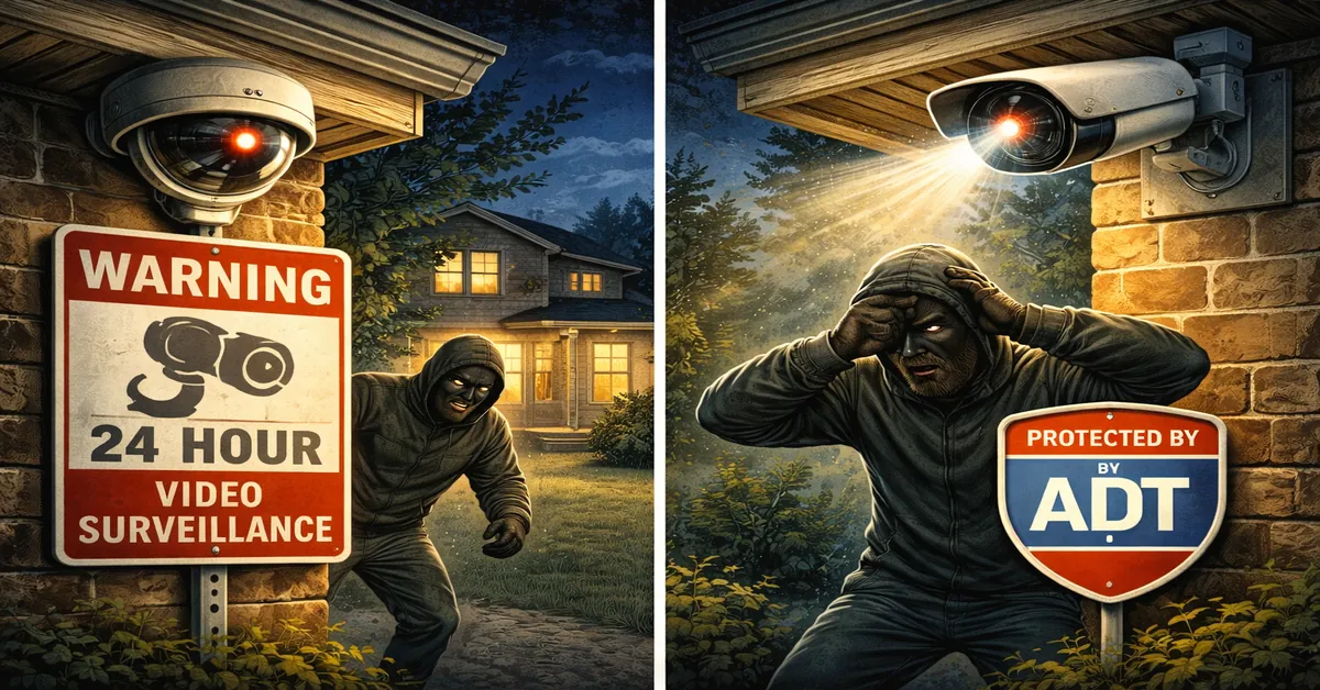 Do Fake Cameras and Security Signs Actually Work