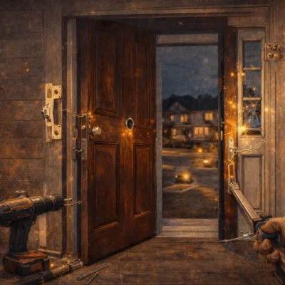 How to Reinforce Your Front Door Without Replacing It