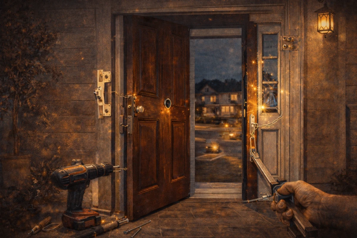 How to Reinforce Your Front Door Without Replacing It