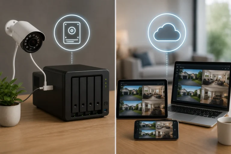 Local Storage vs Cloud Storage for Security Cameras