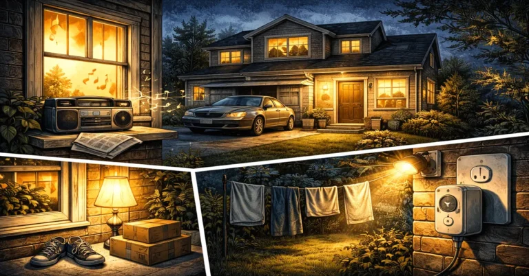 Low-Tech Ways to Make Your Home Look Occupied