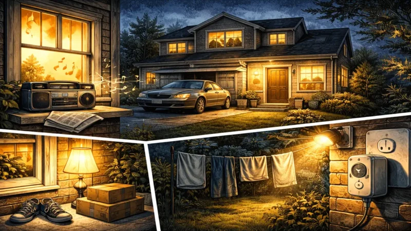 Low-Tech Ways to Make Your Home Look Occupied