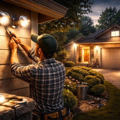 Outdoor Motion Lighting Setup, Placement, and Mistakes to Avoid