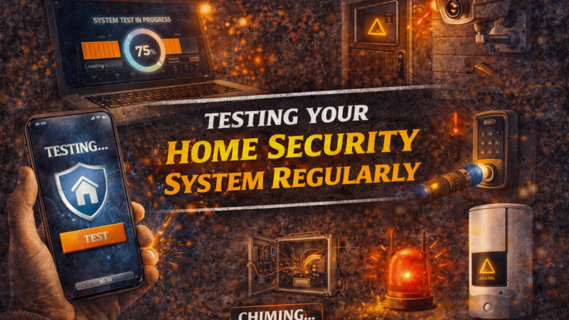 Testing Your Home Security System Regularly