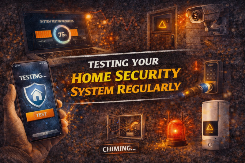 Testing Your Home Security System Regularly