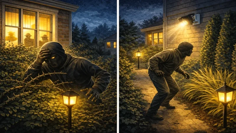Using Landscaping as a Home Security Layer