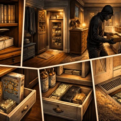 Best Places to Hide Valuables (And Where Thieves Actually Look)