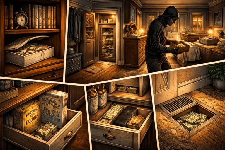 Best Places to Hide Valuables (And Where Thieves Actually Look)