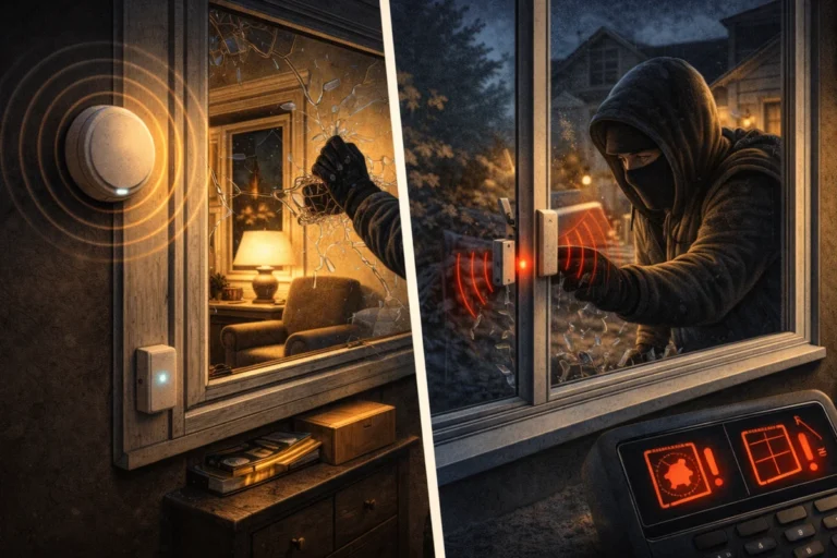 Glass Break Sensors vs Window Sensors When You Need Both