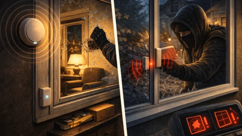 Glass Break Sensors vs Window Sensors When You Need Both