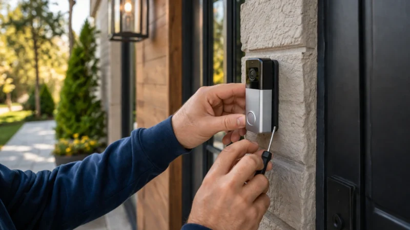 How to Install a Video Doorbell (Step-by-Step)