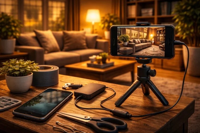How to Turn an Old Phone Into a Security Camera