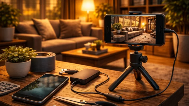 How to Turn an Old Phone Into a Security Camera