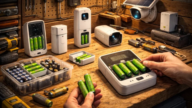 Managing Batteries in a DIY Security System (Without Headaches)