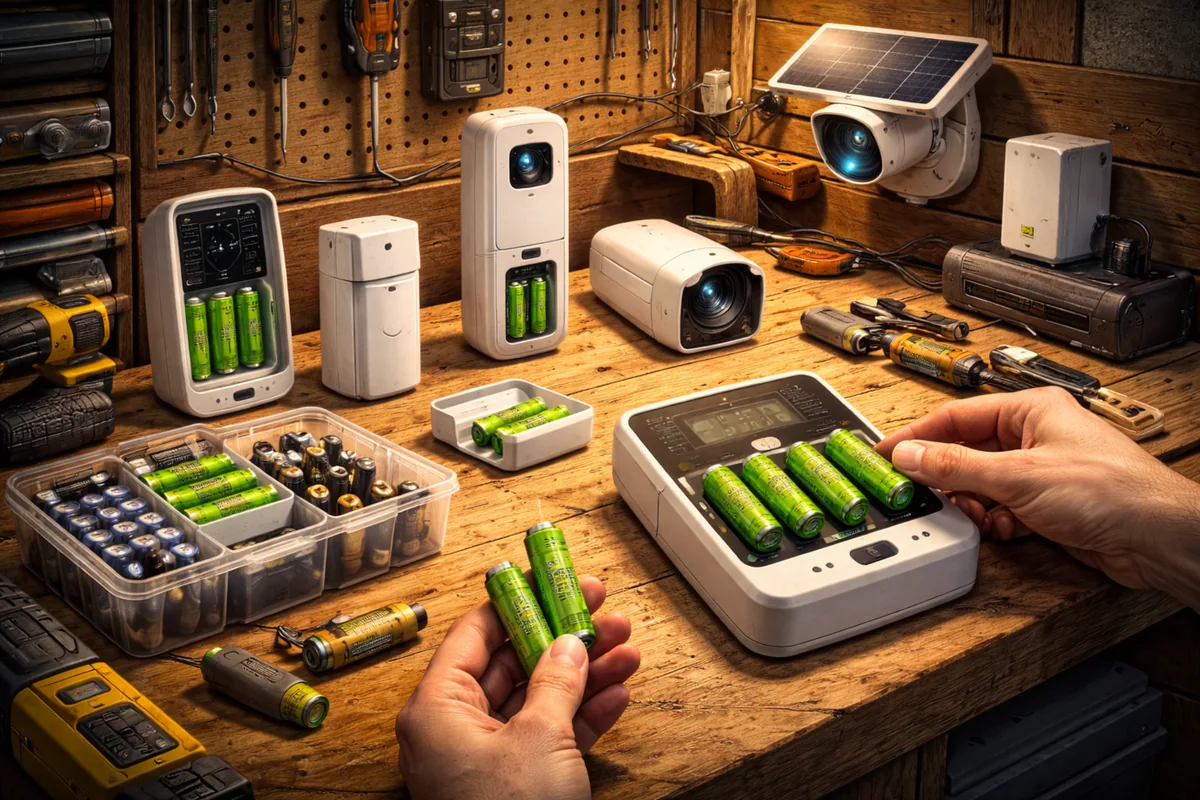Managing Batteries in a DIY Security System (Without Headaches)