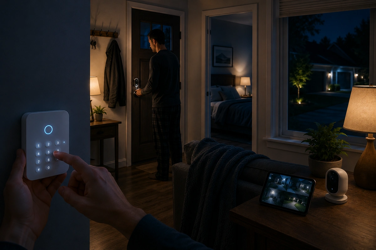 A Simple Nighttime Home Security Routine