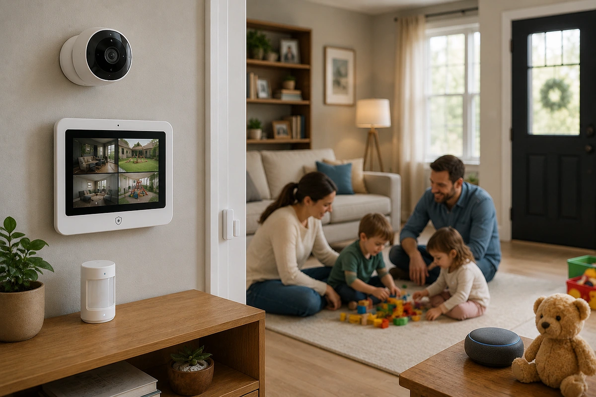 Home Security Setup for Families With Kids